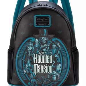 Disney Parks Loungefly Haunted Mansion Mini Backpack NWT